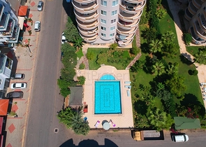 شقة واسعة غرفتين وصالة في مهموتلار 