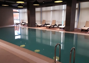 شقة غرفتين وصالة ضمن مجمع سكني خمس نجوم في مركز اسطنبول الاوربية / ايوب سلطان 