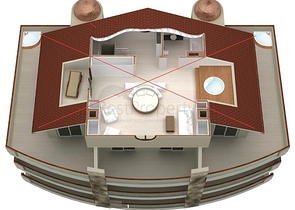 فيلا ثلاث طوابق باطلالة بحرية ضمن احدى افخم مجمعات الانيا 