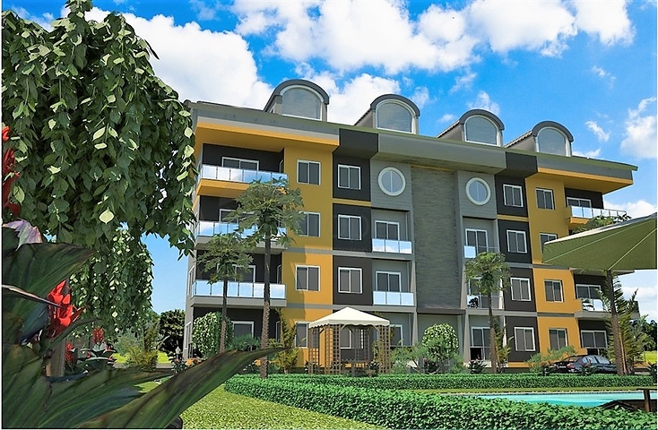 مجمع سكني حديث في اوبا / الانيا 