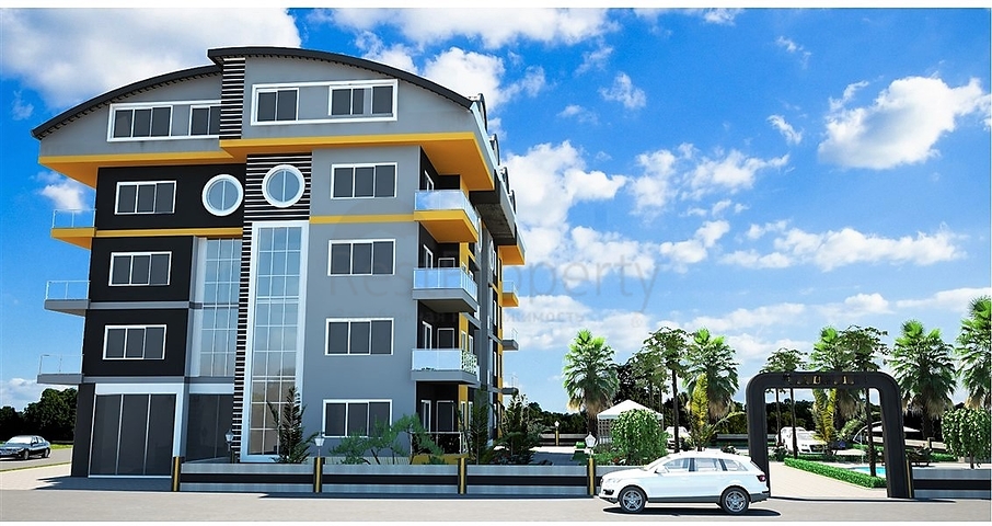 مجمع سكني حديث في اوبا / الانيا 