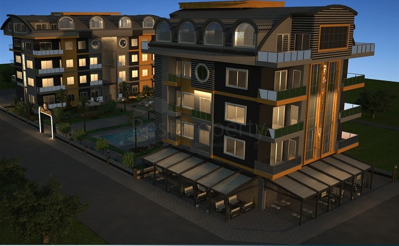 مجمع سكني حديث في اوبا / الانيا 