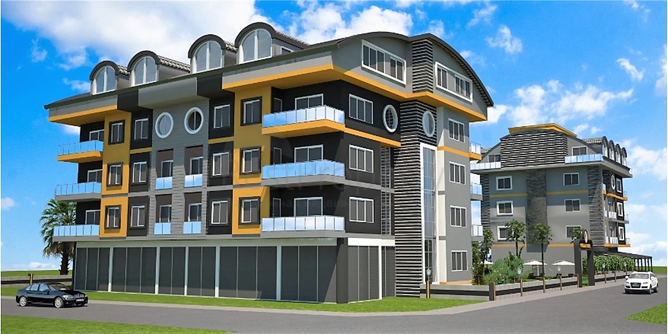 مجمع سكني حديث في اوبا / الانيا 