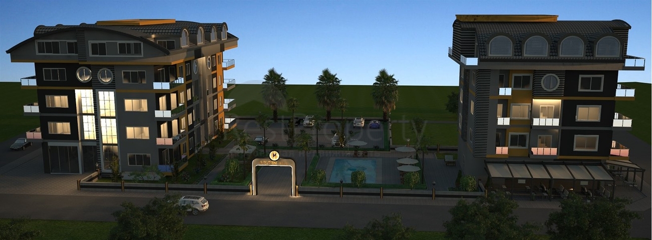 مجمع سكني حديث في اوبا / الانيا 