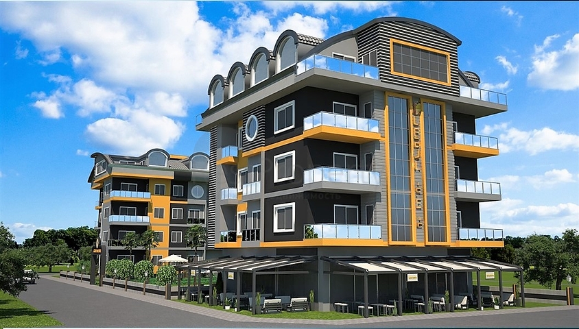 مجمع سكني حديث في اوبا / الانيا 