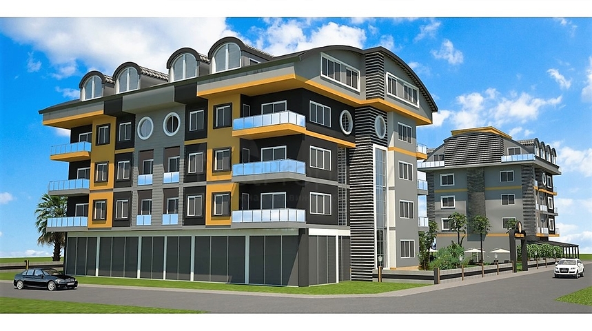 مجمع سكني حديث في اوبا / الانيا 