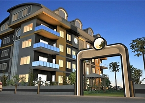 مجمع سكني حديث في اوبا / الانيا 