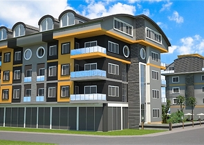 مجمع سكني حديث في اوبا / الانيا 