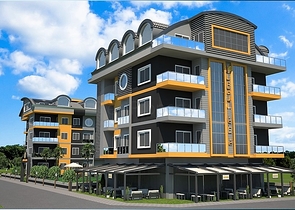 مجمع سكني حديث في اوبا / الانيا 