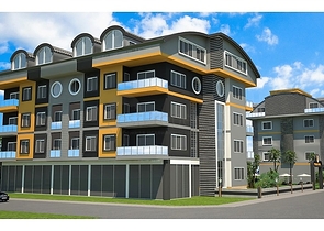 مجمع سكني حديث في اوبا / الانيا 