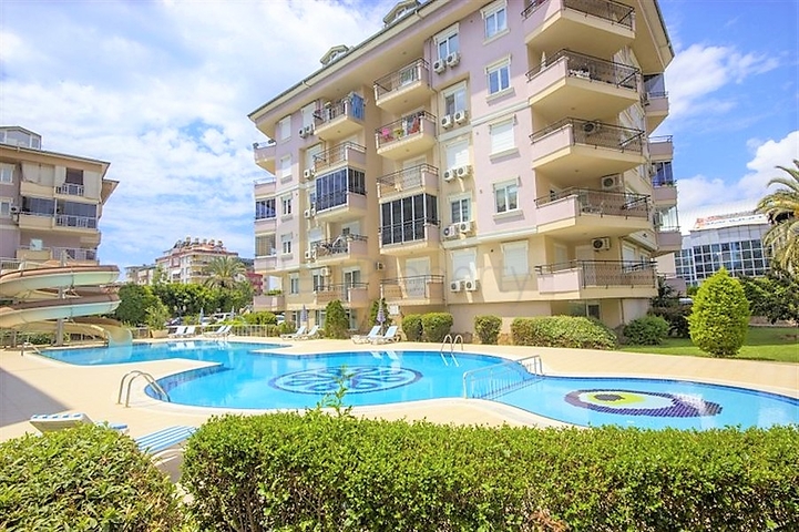 شقة غرفتين وصالة مفروشة ضمن مجمع سكني جنب مول الانيوم - اوبا / الانيا 