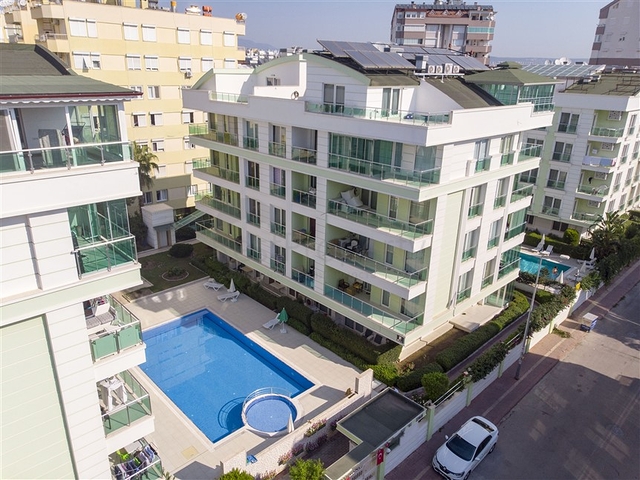 شقة 1 +1 مع الأثاث في ليمان كونيالتي 600 م إلى البحر