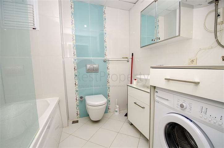 شقة 1 +1 مع الأثاث في ليمان كونيالتي 600 م إلى البحر