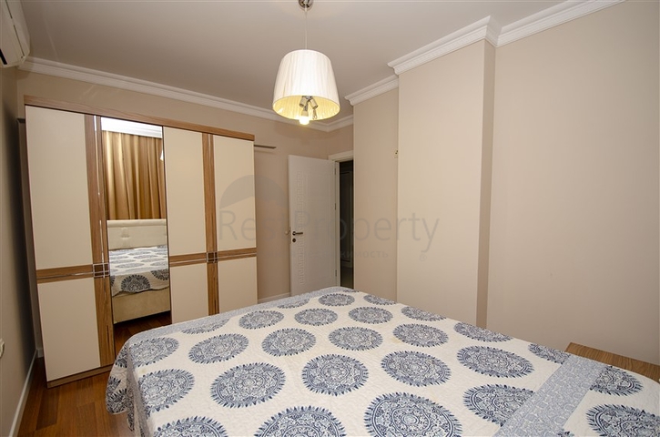 شقة 1 +1 مع الأثاث في ليمان كونيالتي 600 م إلى البحر