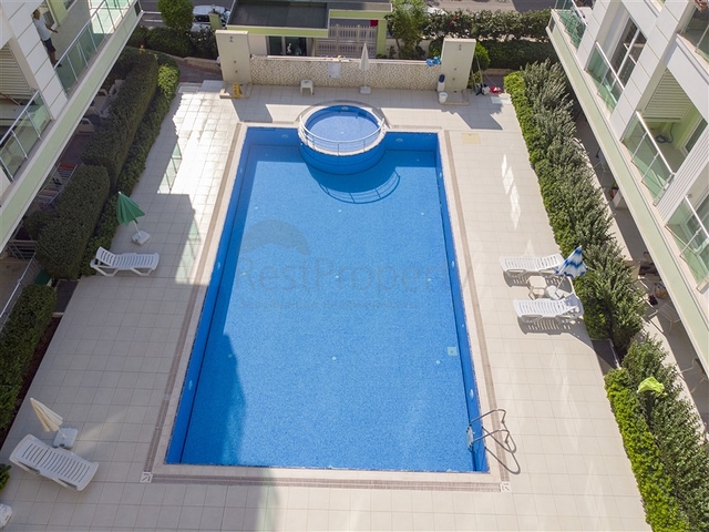 شقة 1 +1 مع الأثاث في ليمان كونيالتي 600 م إلى البحر