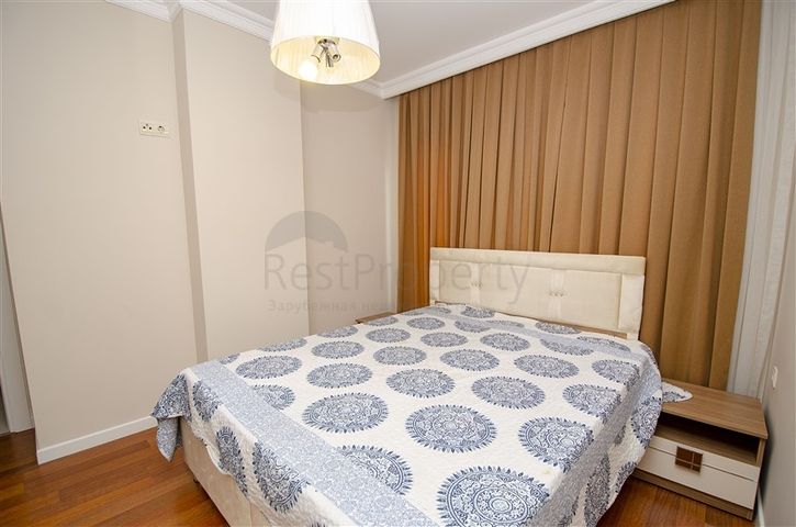 شقة 1 +1 مع الأثاث في ليمان كونيالتي 600 م إلى البحر