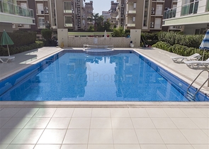 شقة 1 +1 مع الأثاث في ليمان كونيالتي 600 م إلى البحر