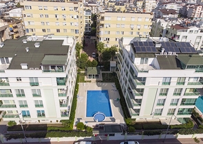 شقة 1 +1 مع الأثاث في ليمان كونيالتي 600 م إلى البحر