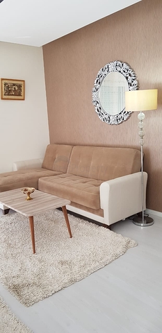 شقة بغرفة نوم واحدة مع الأثاث في وسط أنطاليا