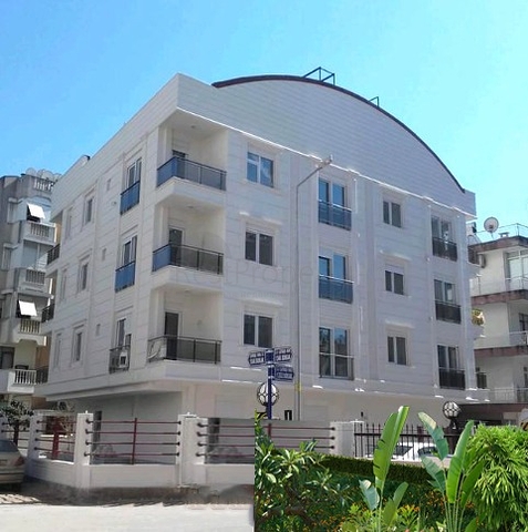 شقة بغرفة نوم واحدة مع الأثاث في وسط أنطاليا