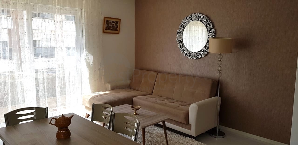 شقة بغرفة نوم واحدة مع الأثاث في وسط أنطاليا