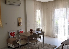 شقة بغرفة نوم واحدة مع الأثاث في وسط أنطاليا