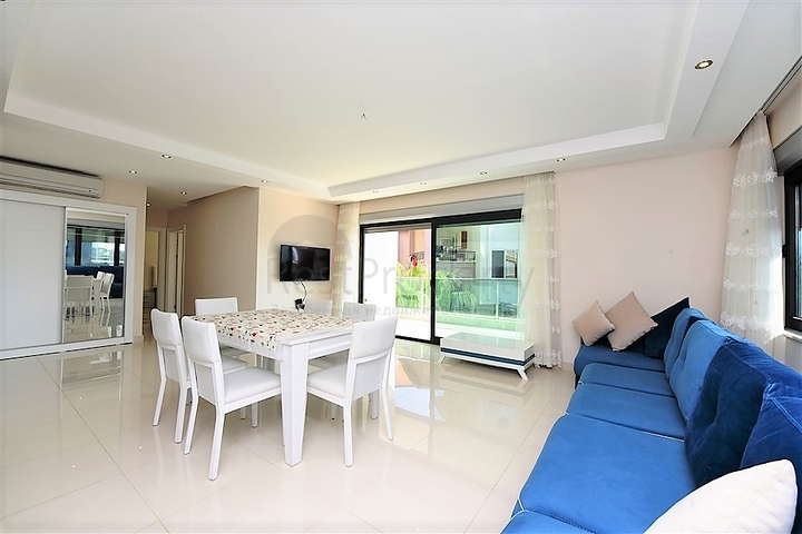 شقة غرفتين وصالة مفروشة ضمن مجمع فاخر في كارجي جاك / الانيا 