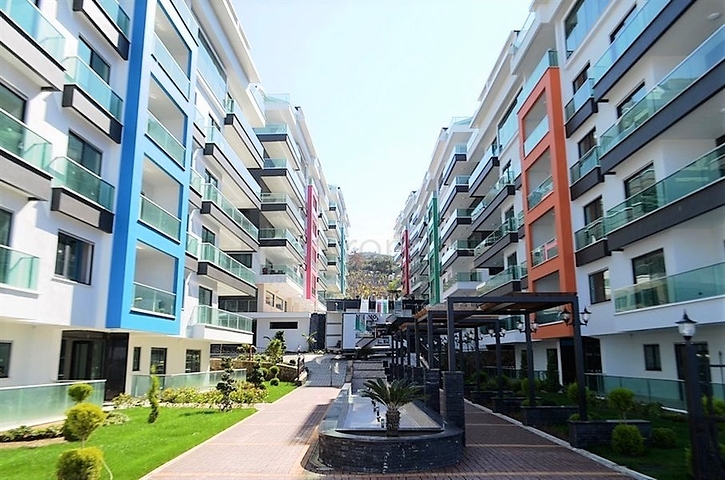 شقة غرفتين وصالة مفروشة ضمن مجمع فاخر في كارجي جاك / الانيا 