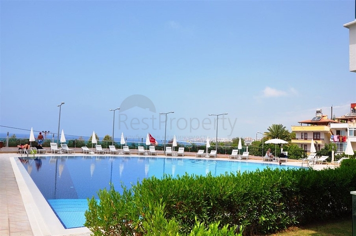 شقة غرفتين وصالة مفروشة ضمن مجمع فاخر في كارجي جاك / الانيا 