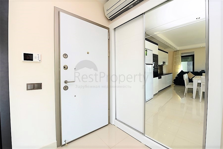 شقة غرفتين وصالة مفروشة ضمن مجمع فاخر في كارجي جاك / الانيا 