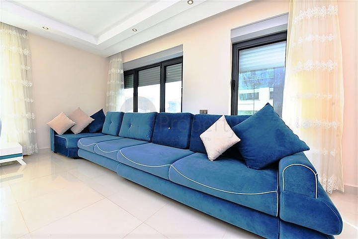 شقة غرفتين وصالة مفروشة ضمن مجمع فاخر في كارجي جاك / الانيا 