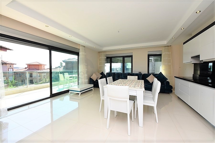 شقة غرفتين وصالة مفروشة ضمن مجمع فاخر في كارجي جاك / الانيا 