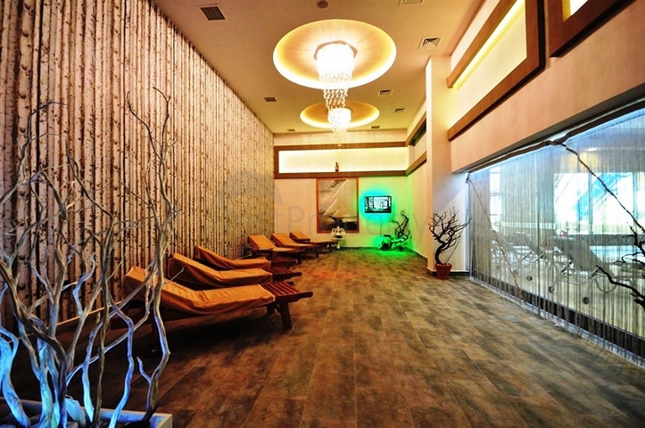 شقة غرفتين وصالة مفروشة ضمن مجمع فاخر في كارجي جاك / الانيا 