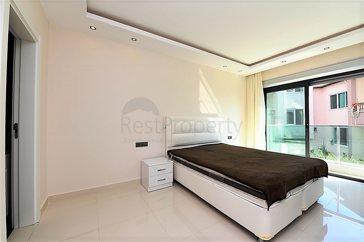 شقة غرفتين وصالة مفروشة ضمن مجمع فاخر في كارجي جاك / الانيا 