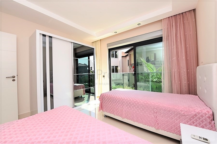 شقة غرفتين وصالة مفروشة ضمن مجمع فاخر في كارجي جاك / الانيا 