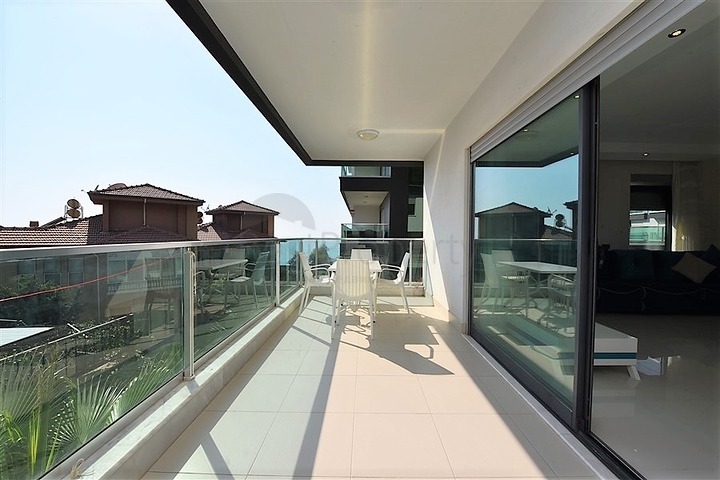 شقة غرفتين وصالة مفروشة ضمن مجمع فاخر في كارجي جاك / الانيا 