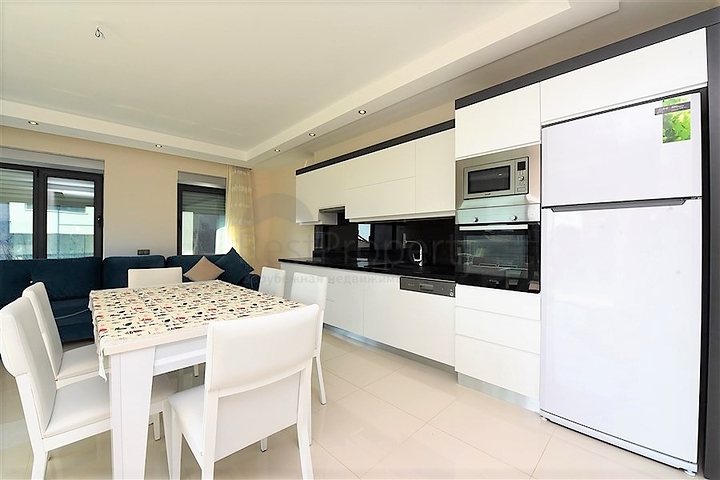 شقة غرفتين وصالة مفروشة ضمن مجمع فاخر في كارجي جاك / الانيا 