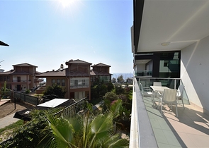 شقة غرفتين وصالة مفروشة ضمن مجمع فاخر في كارجي جاك / الانيا 