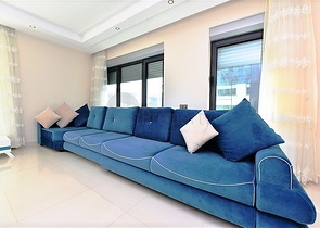 شقة غرفتين وصالة مفروشة ضمن مجمع فاخر في كارجي جاك / الانيا 