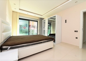 شقة غرفتين وصالة مفروشة ضمن مجمع فاخر في كارجي جاك / الانيا 