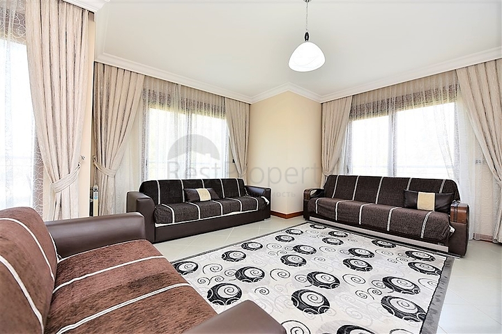 ضمن افخم مجمعات مركز الانيا - شقة مفروشة بتصميم غرفتين وصالة 