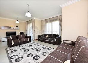 ضمن افخم مجمعات مركز الانيا - شقة مفروشة بتصميم غرفتين وصالة 