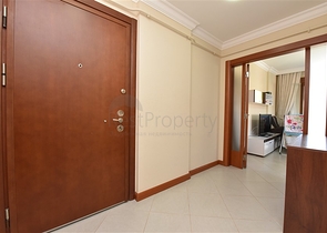 ضمن افخم مجمعات مركز الانيا - شقة مفروشة بتصميم غرفتين وصالة 