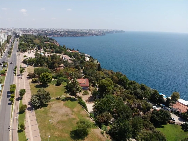 شقة 3 + 1 تطل على البحر الأبيض المتوسط في أنطاليا