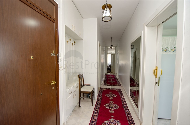 شقة 3 + 1 تطل على البحر الأبيض المتوسط في أنطاليا