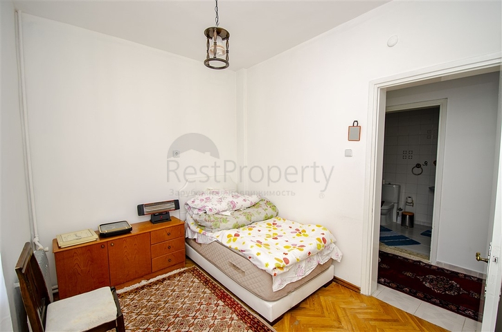 شقة 3 + 1 تطل على البحر الأبيض المتوسط في أنطاليا