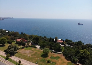 شقة 3 + 1 تطل على البحر الأبيض المتوسط في أنطاليا