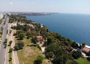 شقة 3 + 1 تطل على البحر الأبيض المتوسط في أنطاليا