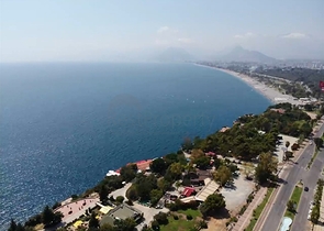 شقة 3 + 1 تطل على البحر الأبيض المتوسط في أنطاليا