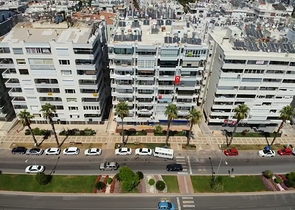 شقة 3 + 1 تطل على البحر الأبيض المتوسط في أنطاليا